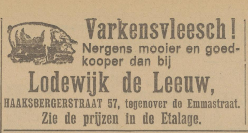 Haaksbergerstraat 54 Lodewijk de Leeuw advertentie Tubantia 19-2-1925.jpg