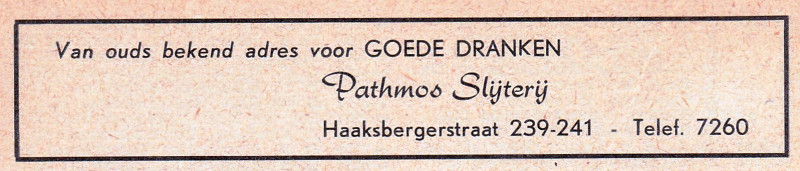 Haaksbergerstraat 239-241 Pathmos slijterij adresboek 1953.jpg