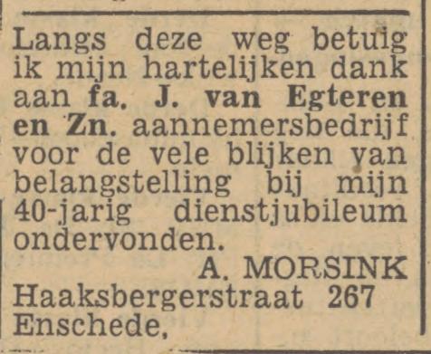 Haaksbergerstraat 267 A. Morsink advertentie Tubantia 27-9-1947.jpg