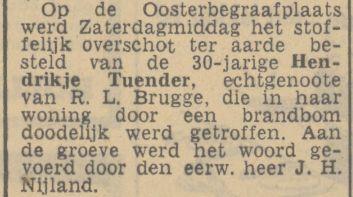 Haaksbergerstraat 318 H. Brugge-Tuender krantenbericht Twentsch nieuwsblad 28-2-1944.jpg