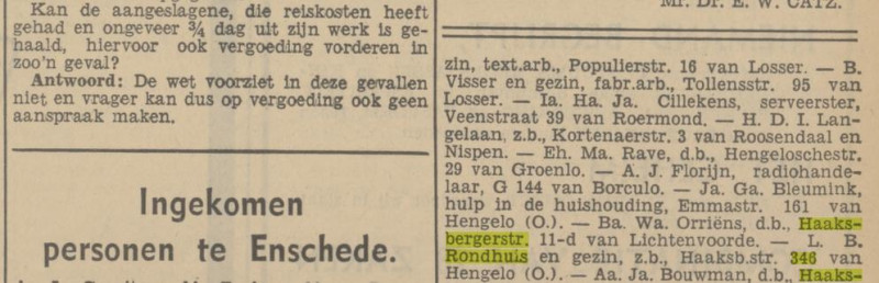 Haaksbergerstraat 346 L.B. Rondhuis krantenbericht Tubantia 18-3-1937.jpg