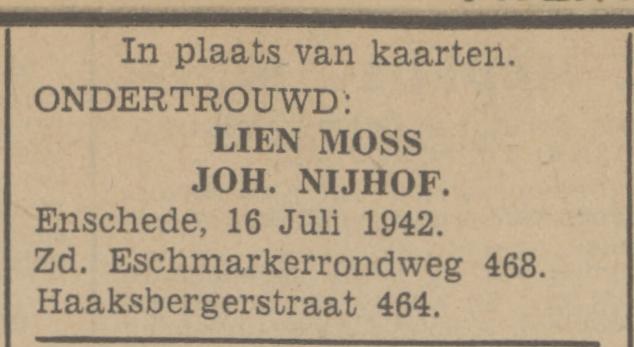 Haaksbergerstraat 464 Joh. Nijhof advertentie Tubantia 10-7-1942.jpg
