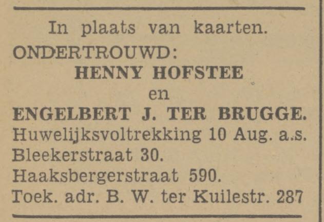 Haaksbergerstraat 590 E.J. ter Brugge advertentie Tubantia 11-7-1940.jpg