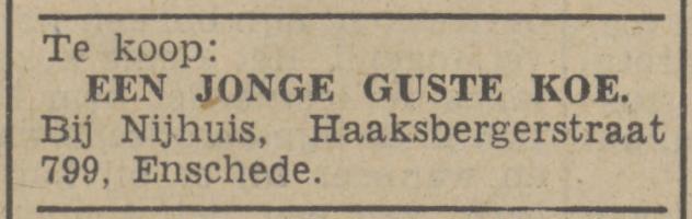 Haaksbergerstraat 799 Nijhuis advertentie Tubantia 4-2-1942.jpg