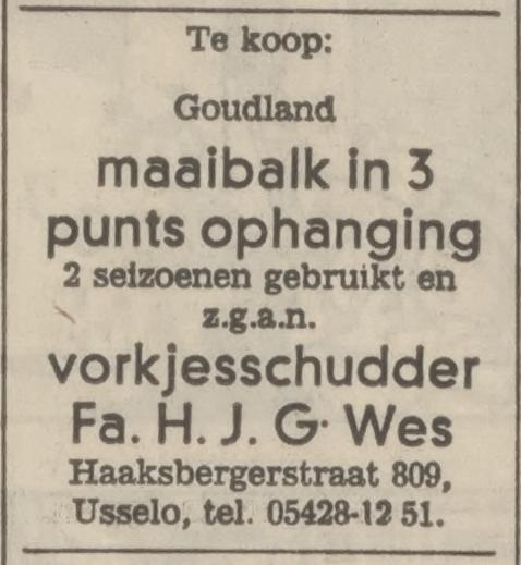 Haaksbergerstraat 809 Fa. H.J.G. Wes advertentie Tubantia 29-5-1972.jpg