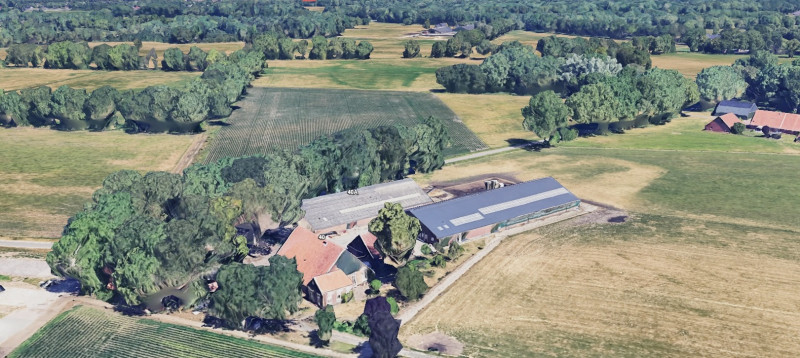 Haarweg 40 boerderij bouwjaar 1936 luchtfoto Google Earth.jpg