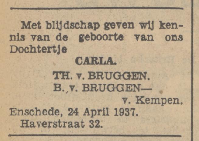 Haverstraat 32 Th. van Bruggen advertentie Tubantia 24-4-1937.jpg