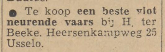 Heersenkampweg 25 Usselo H. ter  Beeke advertentie Tubantia 31-10-1962.jpg