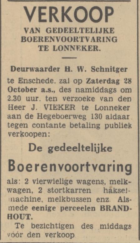 Hegeboerweg 130 Lonneker J. Vieker advertentie Tubantia 25-10-1939.jpg