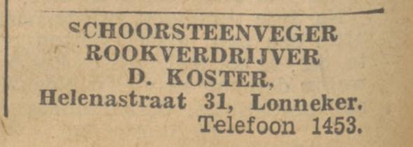 Helenastraat 31 D. Koster advertentie Tubantia 8-11-1932.jpg