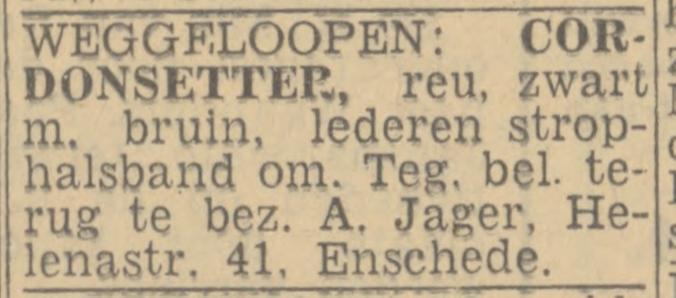 Helenastraat 41 A. Jager advertentie Twentsch nieuwsblad 29-2-1944.jpg