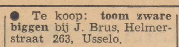Helmerstraat 263 Usselo J. Brus advertentie Tubantia 4-1-1960.jpg