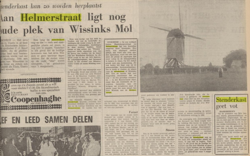 Helmerstraat 401 stenderkast Wissinks Möl krantenbericht Tubantia 22-2-1975.jpg