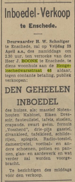 Hengelosedwarsstraat 46 J. Boonk advertentie Tubantia 19-4-1941.jpg