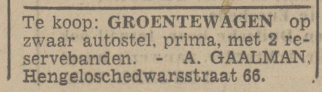 Hengelosedwarsstraat 66 A. Gaalman advertentie Tubantia 21-6-1941.jpg