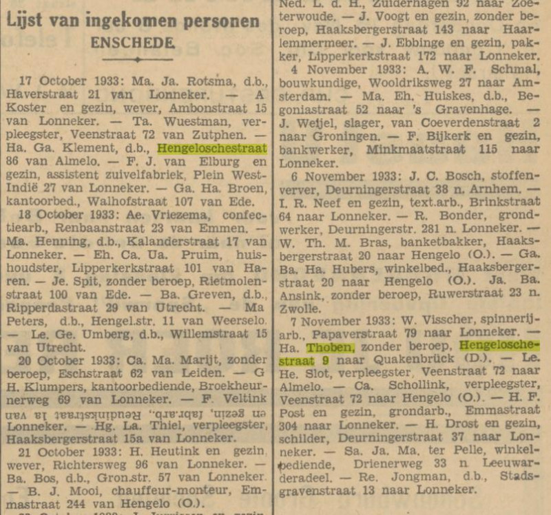 Hengelosestraat 9 H. Thoben krantenbericht Tubantia 14-11-1933.jpg