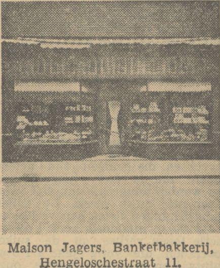 Hengelosestraat 11 Maison Jagers Banketbakkerij 19-6-1934.jpg