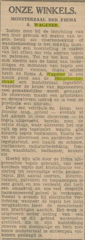 Hengelosestraat 51 Firma A. Wagener krantenbericht Tubantia 10-8-1932.jpg