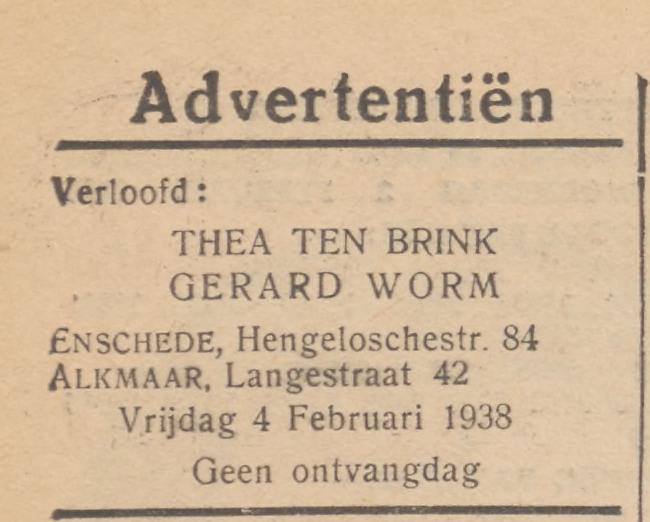 Hengelosestraat 84 Thea ten Brink advertentie Overijsselsch dagblad 3-2-1938.jpg