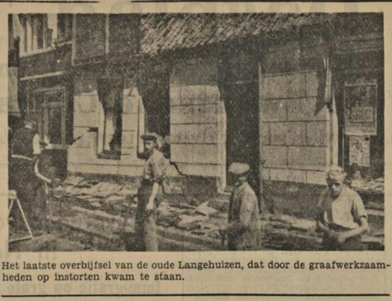 Hengelosestraat 150 hoek Wagelerstraat afbraak woningen Langehuizen krantenfoto Tubantia 18-8-1950.jpg