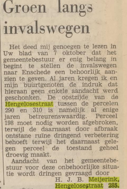 Hengelosestraat285 H.J.B. Meijerink krantenbericht Tubantia 10-10-1970.jpg