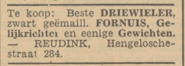 Hengelosestraat 284 Reudink advertentie Tubantia 1-6-1940.jpg