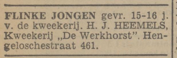 Hengelosestraat 461 kwekerij De Werkhorst H.J. Heemels advertentie Tubantia 5-3-1941.jpg