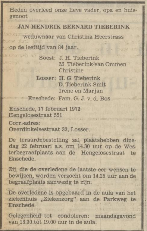 Hengelosestraat 551 J.H.B. Tieberink overlijdensadvertentie TubANTIA 19-2-1972.jpg
