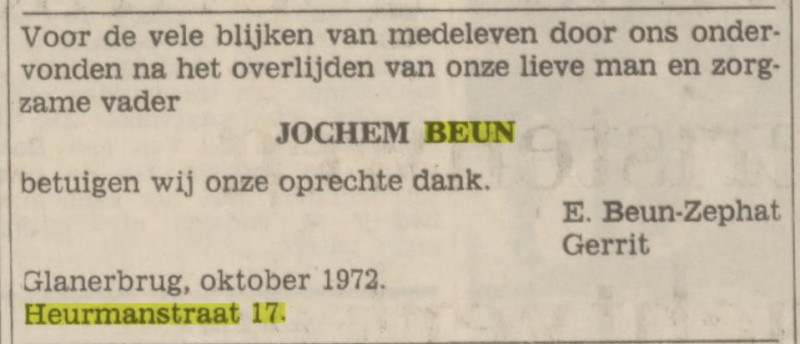 Heurmanstraat 17 J. Beun advertentie Tubantia 17-10-1972.jpg