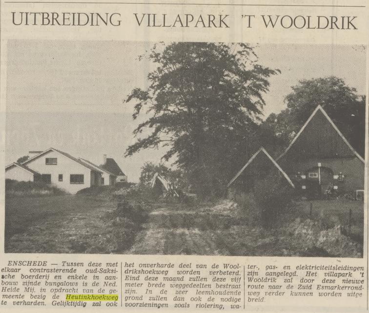 Heutinkhoekweg krantenfoto Tubantia 7-10-1962.jpg