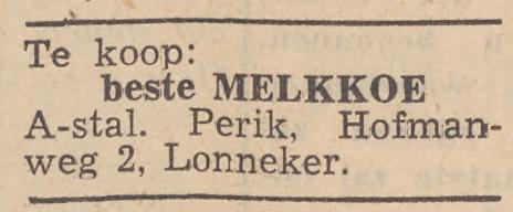 Hofmanweg 2 Lonneker Perik advertentie Twentsche courant 15-5-1954.jpg