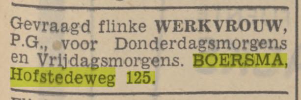 Hofstedeweg 125 Boersma advertentie Tubantia 16-9-1939.jpg