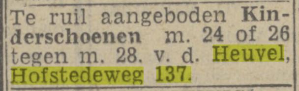 Hofstedeweg 137 van den Heuvel advertentie Twentsch nieuwsblad 21-9-1943.jpg