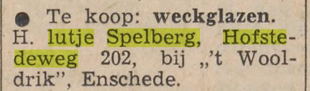 Hofstedeweg 202 H. Lutje Spelberg advertentie Tubantia 10-8-1963.jpg