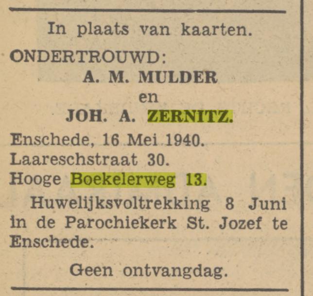 Hoge Boekelerweg 13 J.A. Zernits advertentie Tubantia 18-5-1940.jpg