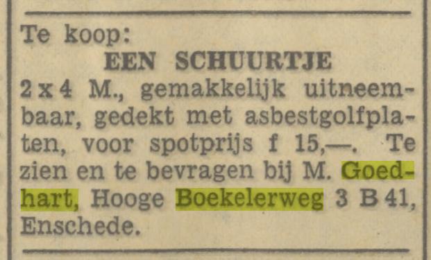 Hoge Boekelerweg 12 eerder Hooge Boekelerweg 3B 41 M. Goedhart advertentie Tubantia 27-4-1935.jpg