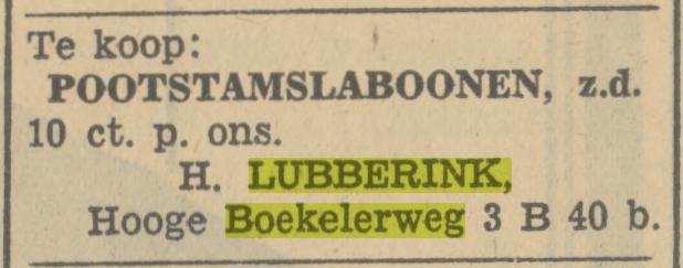 Hoge Boekelerweg 31 eerder Hooge Boekelerweg 3B 40b H. Lubberink advertentie Tubantia 9-5-1934.jpg