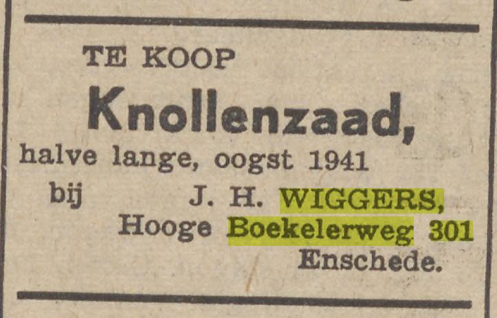 Hoge Boekelerweg 301 J.H. Wiggers advertentie Twentsche courant 25-7-1941.jpg