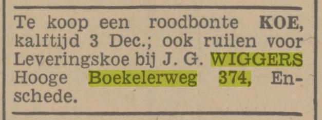 Hoge Boekelerweg 374 J.G. Wiggers advertentie Tubantia 29-10-1941.jpg