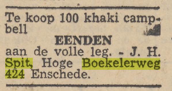 Hoge Boekelerweg 424 J.H. Spit advertentie Twentsche courant 28-5-1956.jpg
