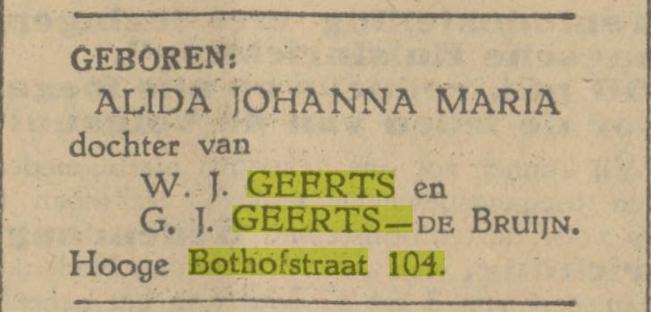 Hoge Bothofstraat 104 W.J. Geerts advertentie Tubantia 27-2-1928.jpg