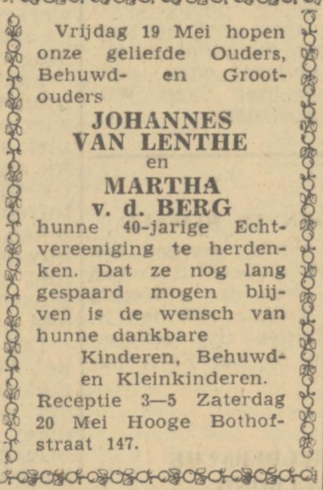 Hoge Bothofstraat 147 Johannes van Lentje advertentie Twentsch nieuwsblad 17-5-1944.jpg