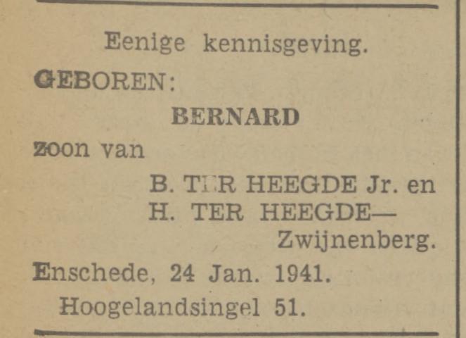 Hogelandsingel 51 B. ter Heegde advertentie Tubantia 25-1-1941.jpg