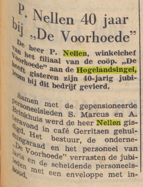 Hogelandsingel 57 P. Nellen krantenbericht Twentsche courant 1-2-1961.jpg