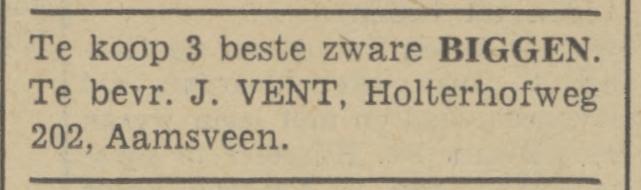Holterhofweg 202 Aamsveen J. Vent advertentie Tubantia 15-2-1941.jpg