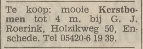 Holzikweg 50 G.J. Roerink advertentie Tubantia 21-12-1971.jpg