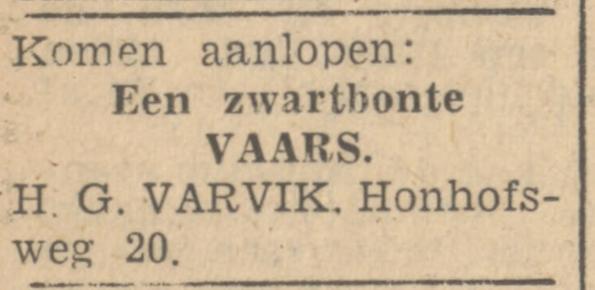 Honhofsweg 20 H.G. Varvik advertentie Tubantia 23-6-1947.jpg
