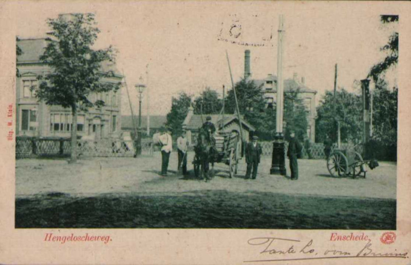 Hengelosestraat  Hengeloscheweg-1901 Links Pension Kleibooer (1).jpg