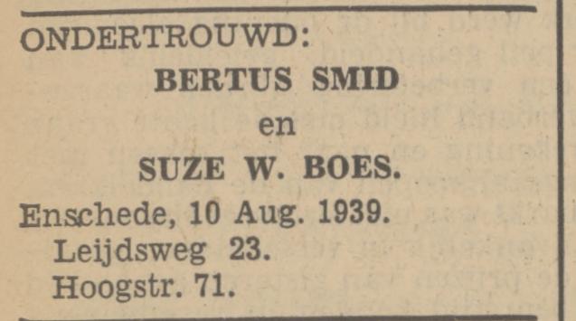 Hoogstraat 71 S.W. Boes advertentie Tubantia 10-8-1939.jpg