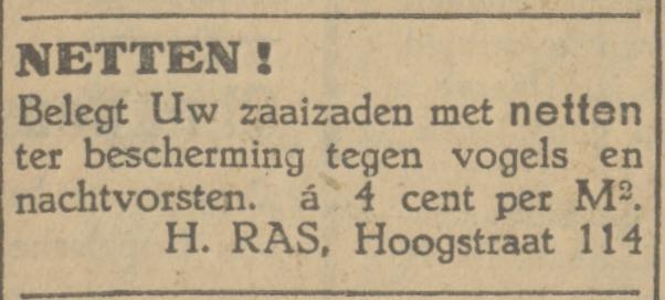 Hoogstraat 114 H. Ras advertentie Tubantia 27-3-1928.jpg